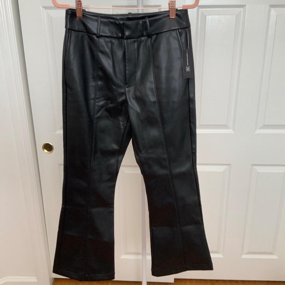 INC Vegan Leather Pants NWT